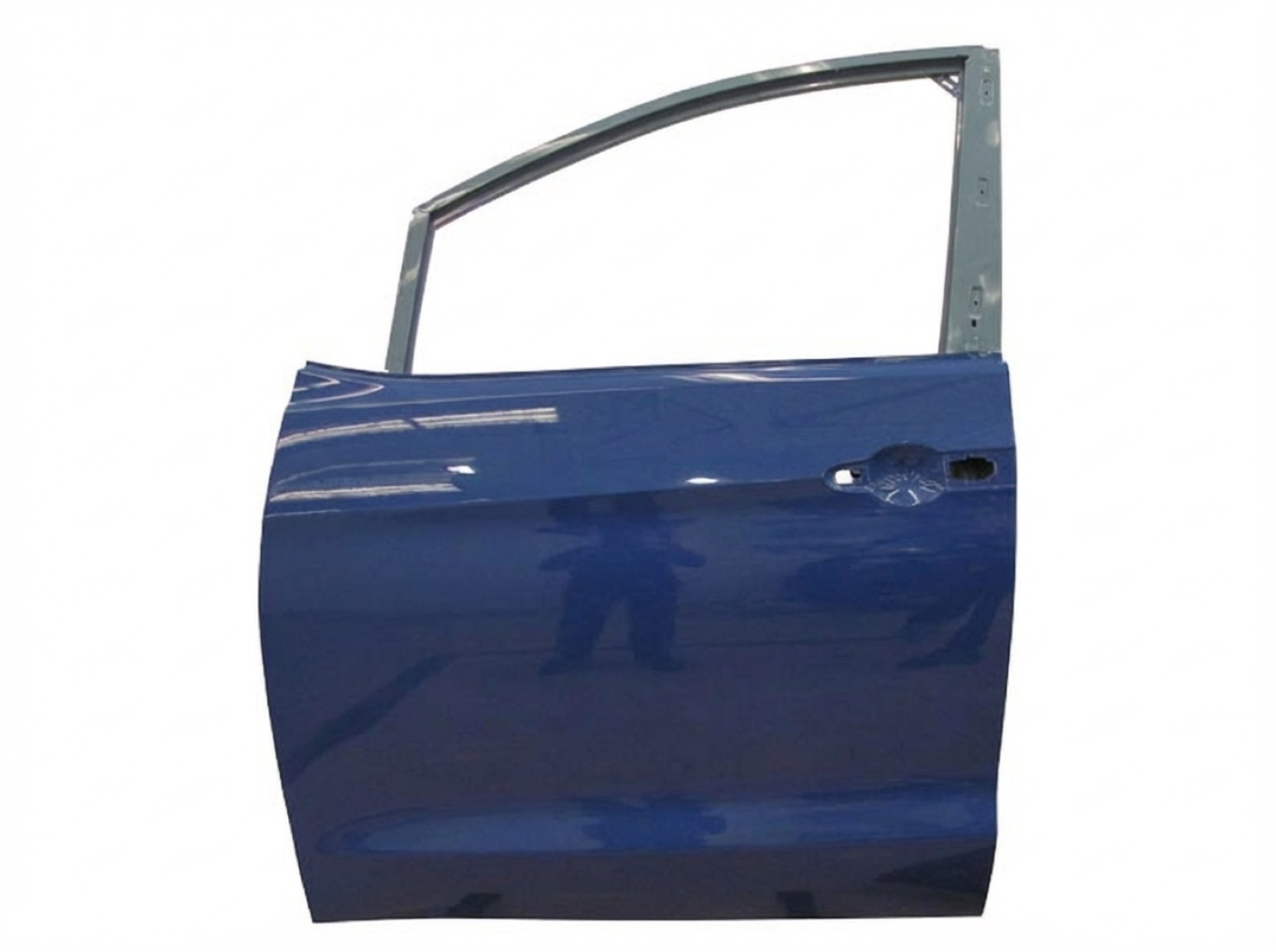 Car door factory paint, the finish you see from the outside